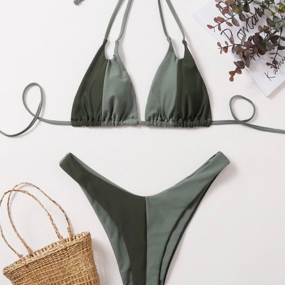 Shein Green Bikini